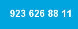 923 626 88 11
